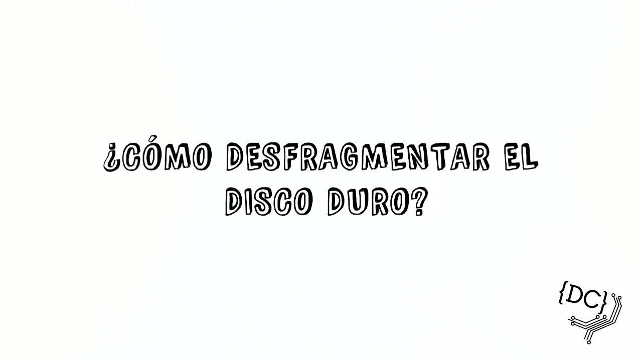 DoubleCode01's tweet card. ¿Cómo desfragmentar el disco duro? | doublecode - programamos tu...