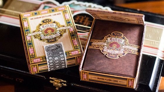jessebobc's tweet card. Check out Maduro Playing Cards, inspired by the art of cigar bands. on BackerKit!