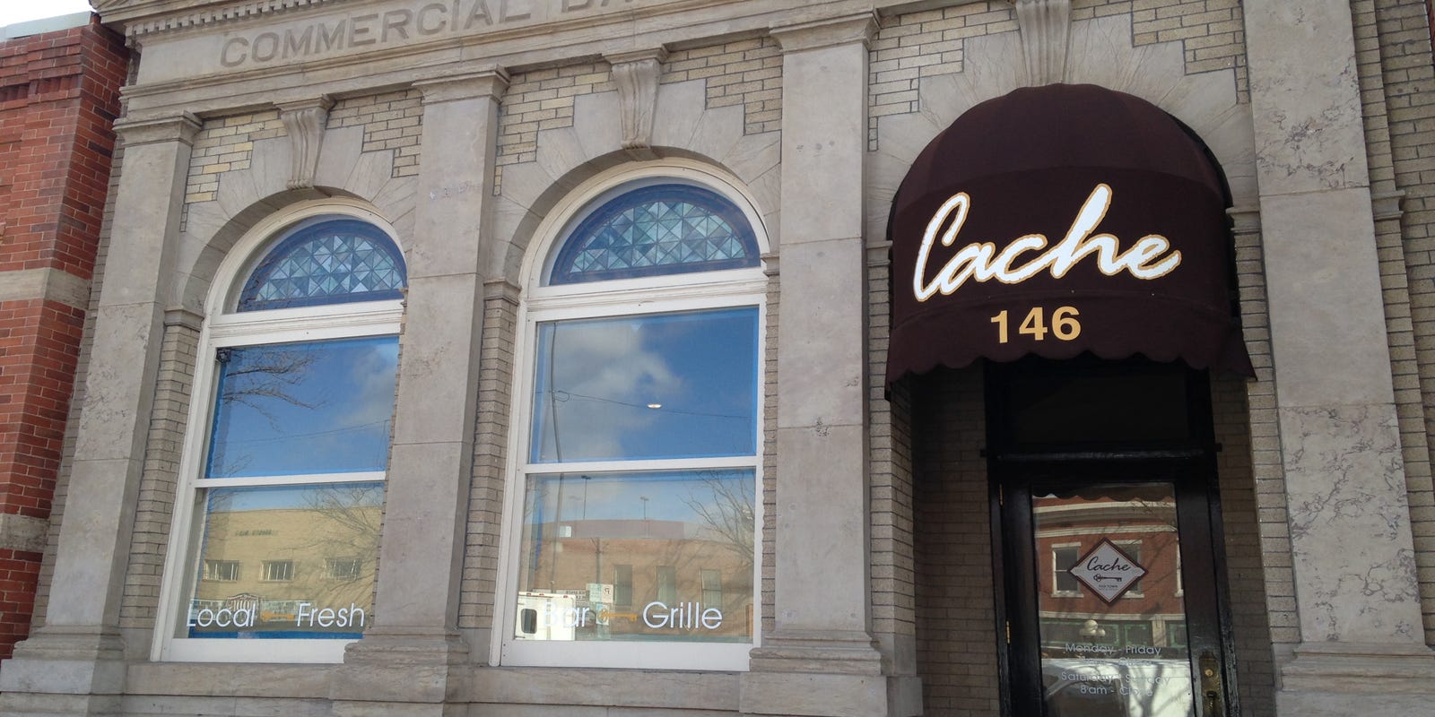 mathgeek713's tweet card. The menu at the new Cache Old Town Bar & Grille, formerly Astoria, isn't what you'd expect for a bar; that's evident in the dearth of deep-fried foods.