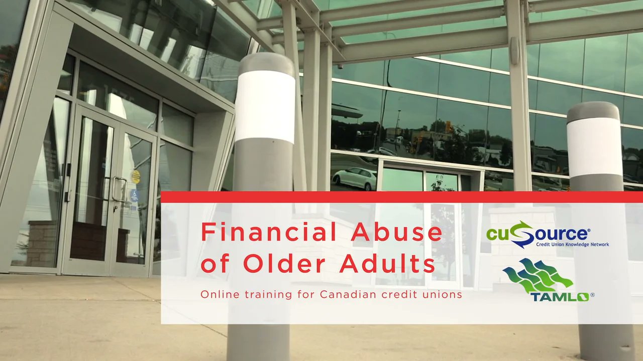TAMLOInfo's tweet card. Financial Abuse of Older Adults