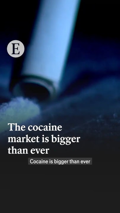 GlobalGreenGame's tweet card. The cocaine market is bigger than ever
