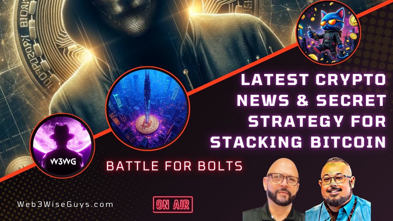 MyCryptoAdvent8's tweet card. Secret Strategy For Stacking Bitcoin - Crypto News - Battle For Power