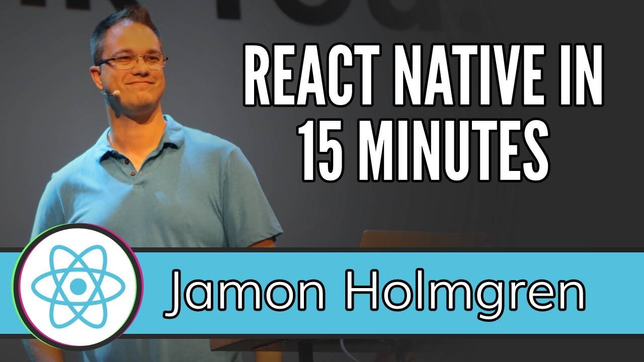 reactlivenl's tweet card. [React Live 2019] 3. Jamon Holmgren - Build an iOS and Android app in...