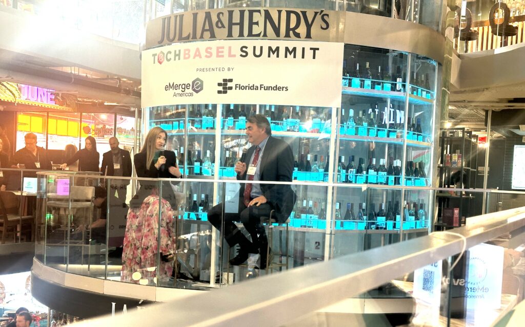 TheMIAAllDay247's tweet card. At the Tech Basel Summit this week, Miami Mayor Francis Suarez was asked to describe Miami in one word. He picked “future.”