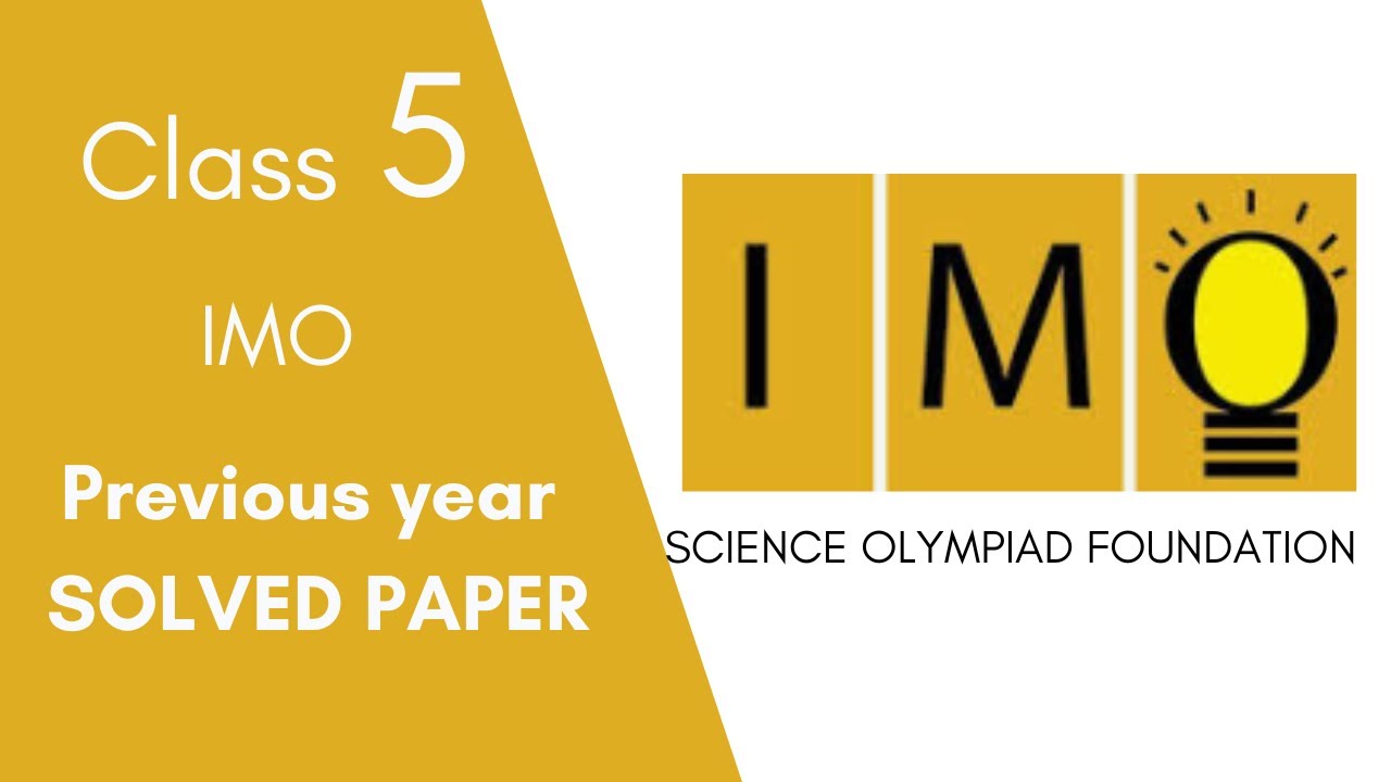 Indianonlinesc1's tweet card. International Math Olympiad (IMO) - SOF previous year paper for Class...
