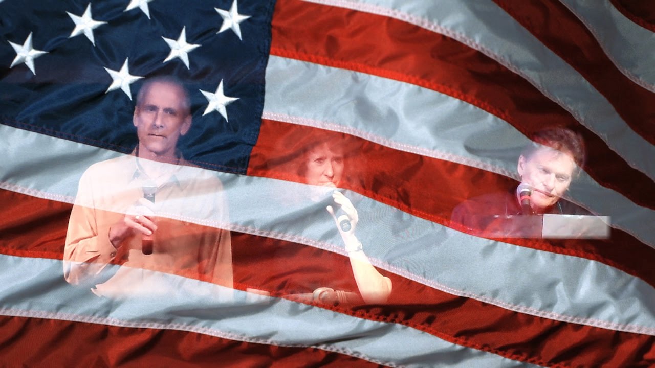 UnityLehigh's tweet card. Home of the Brave (Immigrants and Pilgrims and Refugees)