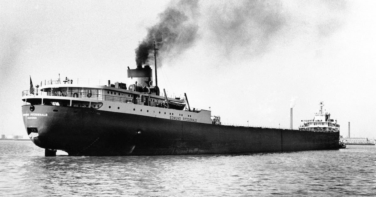 CTVNews's tweet card. Without Gordon Lightfoot’s song, the Edmund Fitzgerald could have faded from memory along with the names of the roughly 6,500 other ships that went down in the Great Lakes before it.