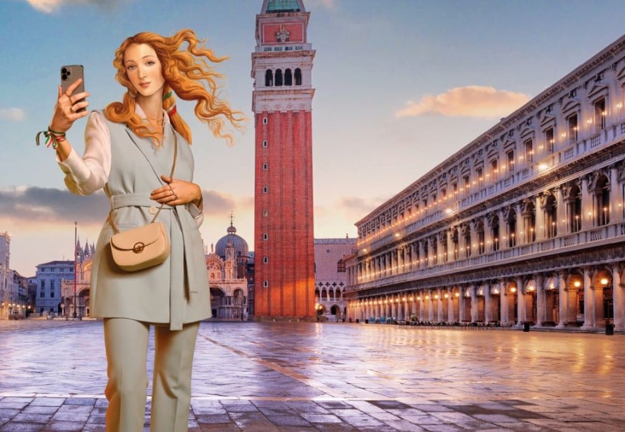 ss_matilde's tweet card. Ha il volto della Venere di Botticelli l’influencer virtuale immaginata da Armando Testa per la nuova campagna di promozione del turismo italiano