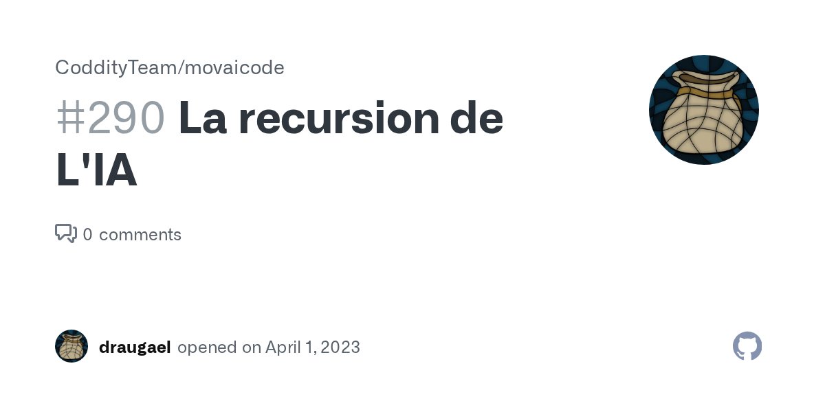 movaicode's tweet card. En tant que développeur accomplis, je me suis demandé une chose. Si au lieu de réfléchir à un prompt génial, je donnais direct l’énoncée à ChatGPT. Cependant, un problème de taille c'est impose...