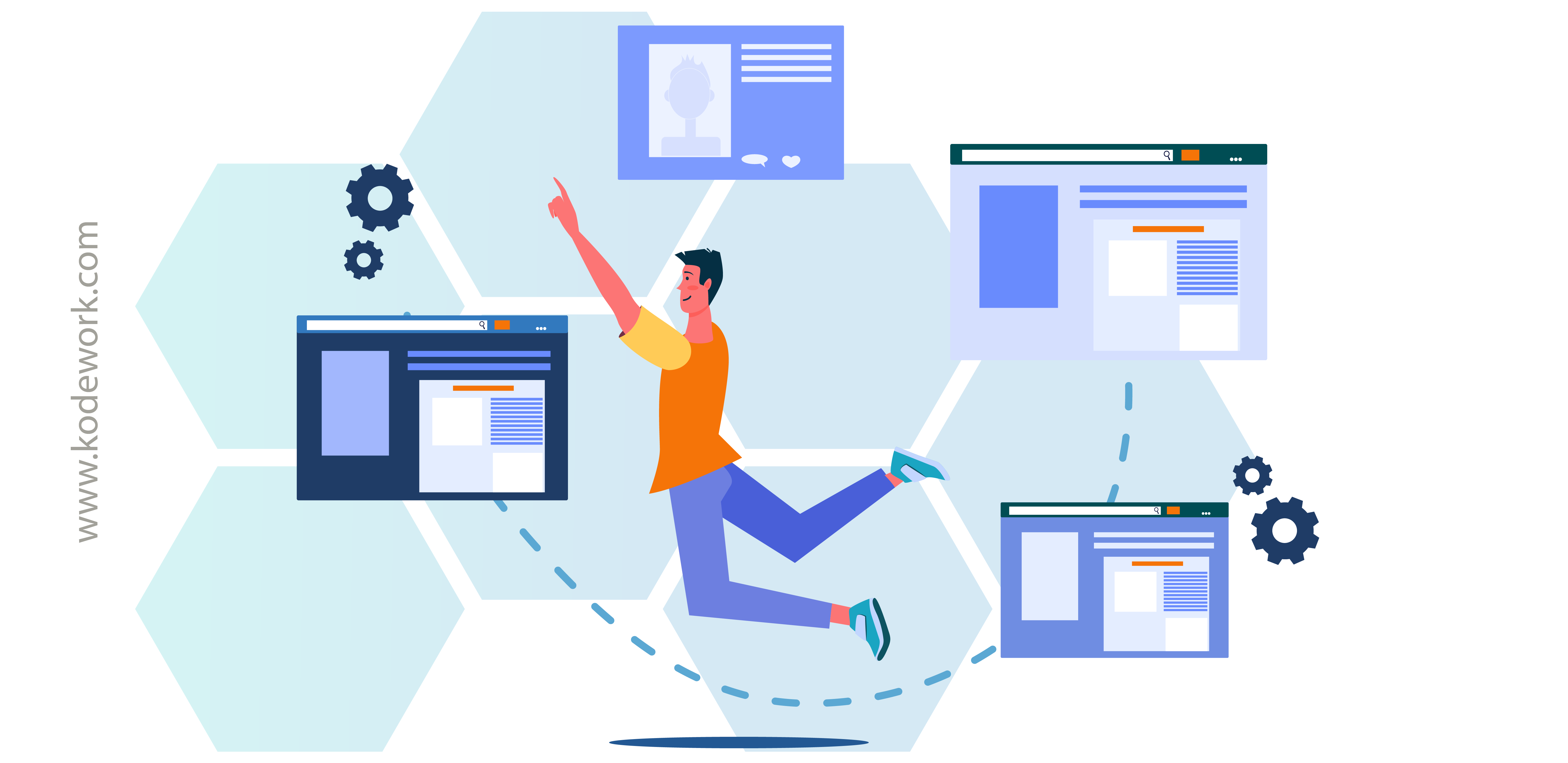 kodework's tweet card. The primary goal of a back-end developer is to run software on machines that the end-user does not see. These systems are rather complex.