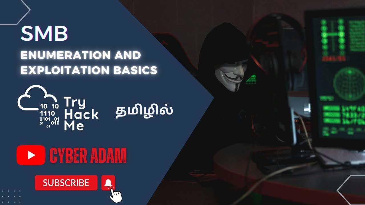 iam_amdadam's tweet card. 🌐SMB Enumeration and Exploitation Basics in Tamil | TryHackMe 🖥️...