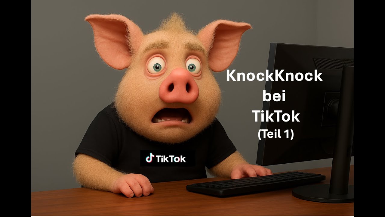 Chester_thepig's tweet card. KnockKnock bei TikTok (Teil 1)