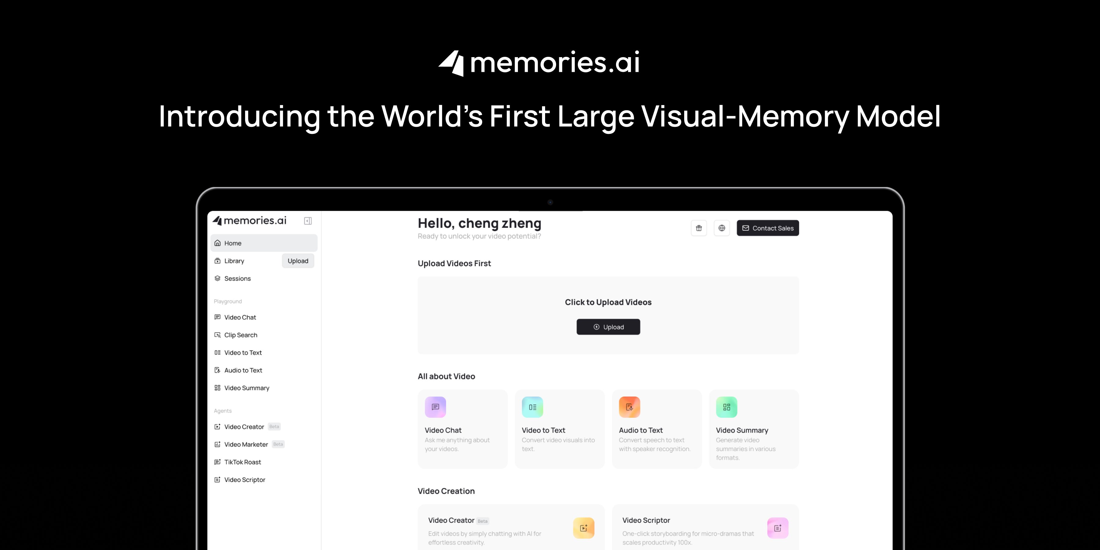 memories_ai's tweet card. Transform your video content with advanced algorithms for insights, engagement, and storytelling. Discover how AI-driven analytics can optimize your videos, enhancing viewer experience and maximizing...