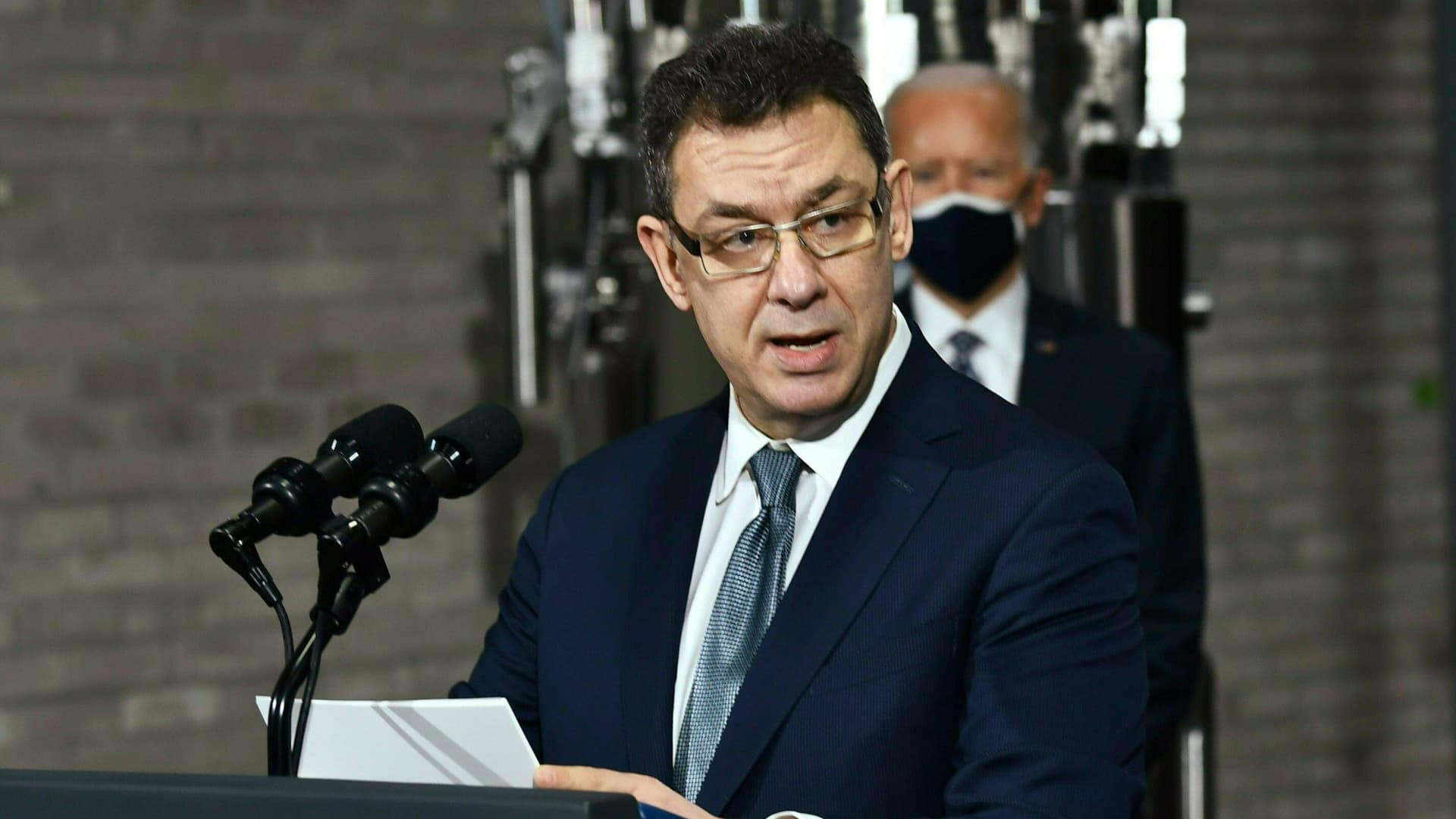 CNBCnow's tweet card. Pfizer CEO Albert Bourla said people will "likely" need a third dose of a Covid-19 vaccine within 12 months of getting fully vaccinated.