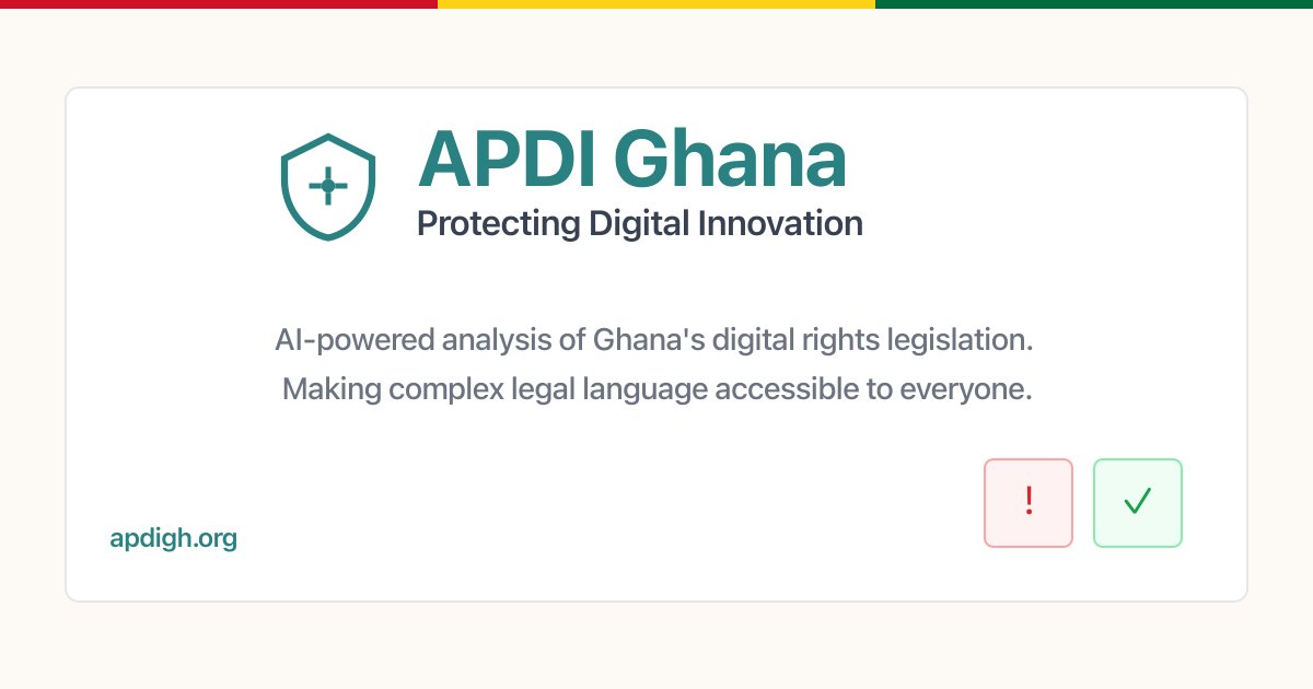 koboateng's tweet card. Protecting Ghana's digital innovation sector by informing citizens about tech bills and their impacts on startups, innovation, and the digital economy.