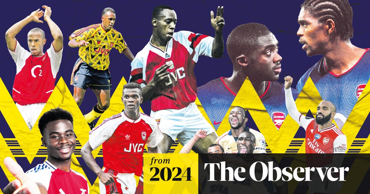 guardian's tweet card. A new book explores how the north London side and stars such as Ian Wright became a gamechanger for Black culture and racial integration in defiance of ingrained prejudices
