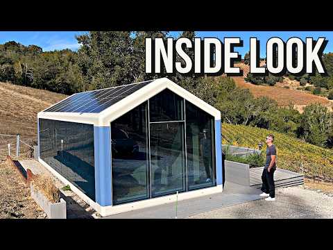 OffGridSystems's tweet card. I Tested a 400 Square Foot PREFAB HOME Built in California... These...