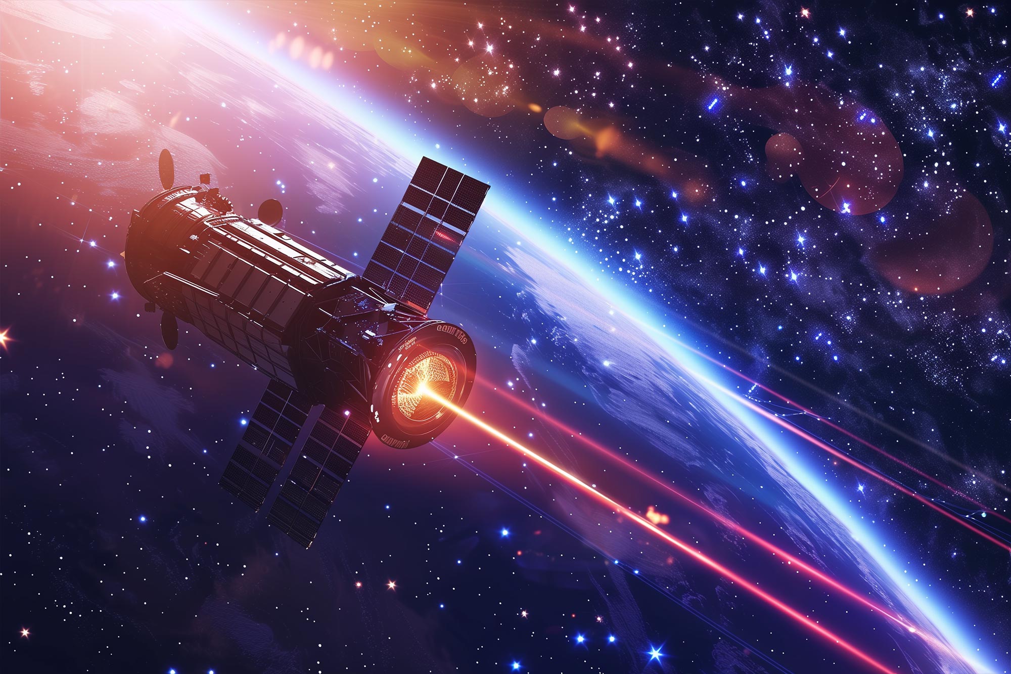 threefactor's tweet card. High-speed free-space data transmission could improve connectivity for space missions. Researchers at ETH Zurich have achieved record-breaking data transmission speeds using plasmonic modulators,...