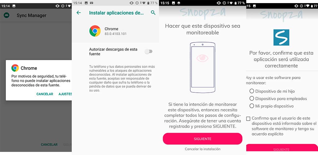 cyberbrainers's tweet card. ¿Es posible que alguien me esté espiando? Te explico todo lo que tienes que saber sobre las herramientas de espionaje móvil.