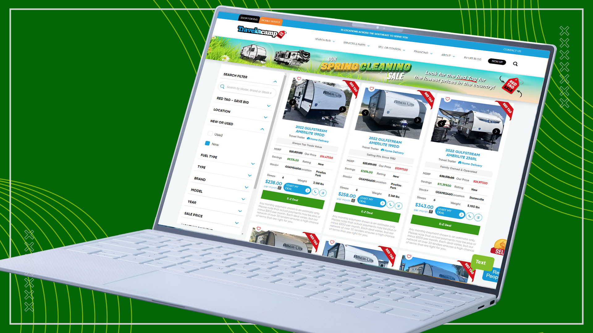 EverLogic's tweet card. With EverLogic dealership management software, you can input information on new inventory and send it straight to your website, including pictures.