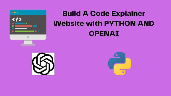 codeer489's tweet card. In this tutorial, we will show you how to build a code explainer website using Python, OpenAI, and Flask. With the power of OpenAI’s…
