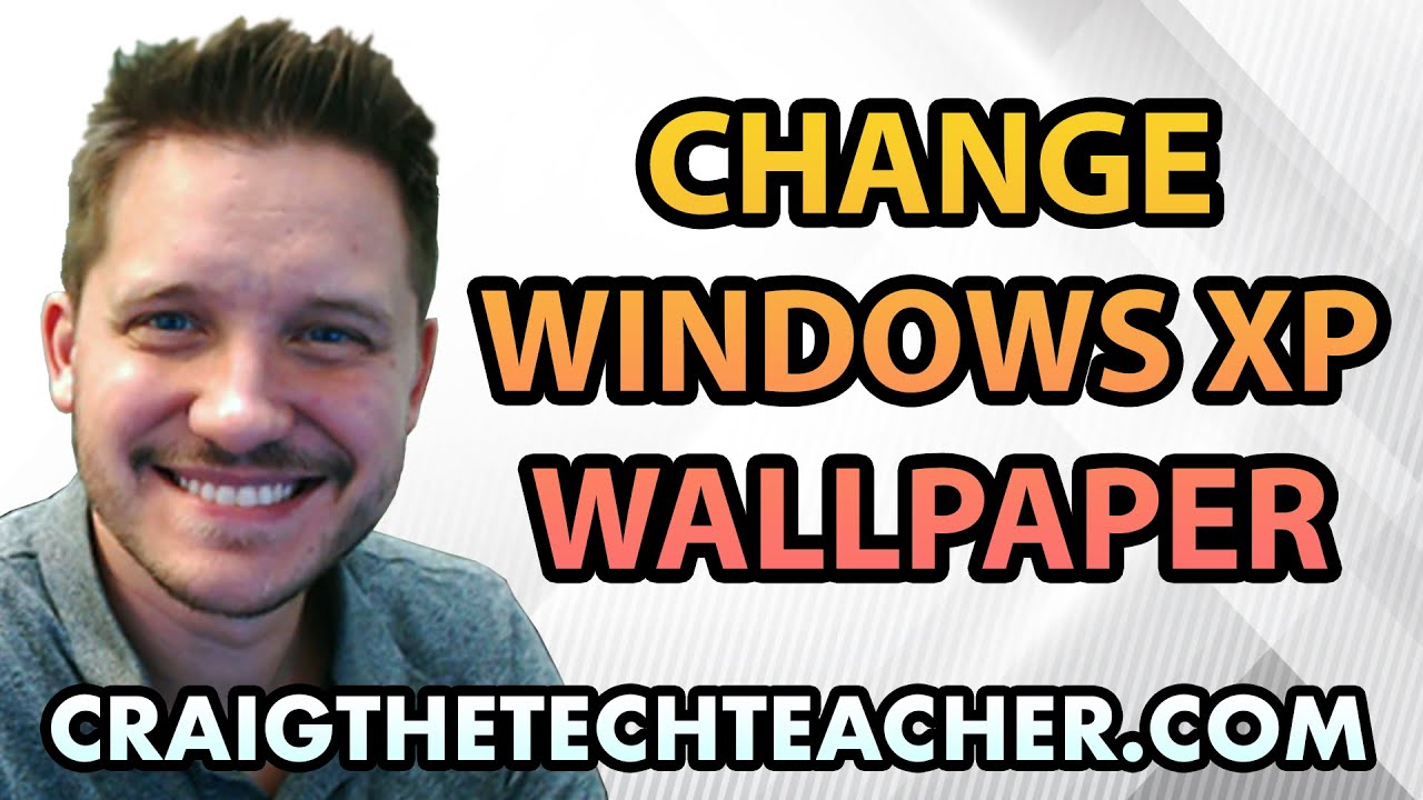 PCMTechHelp's tweet card. Change Wallpaper on Windows XP