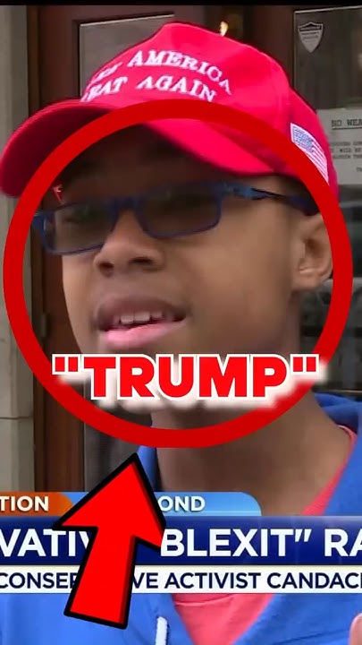 HippyTreehugge1's tweet card. Liberal ACTIVIST Gets A Reality Check On Trump #shorts #trump