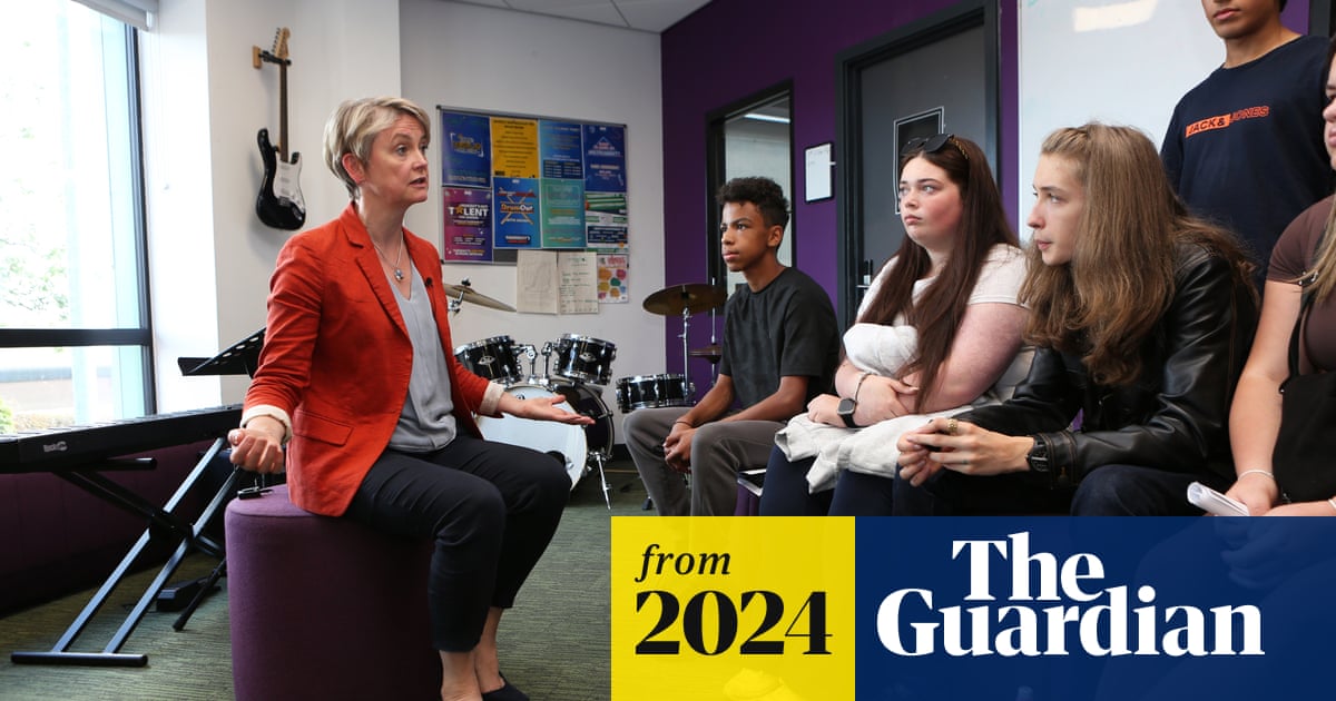 GuardianAus's tweet card. Home secretary orders review to identify gaps in system to tackle extremist ideologies including extreme misogyny