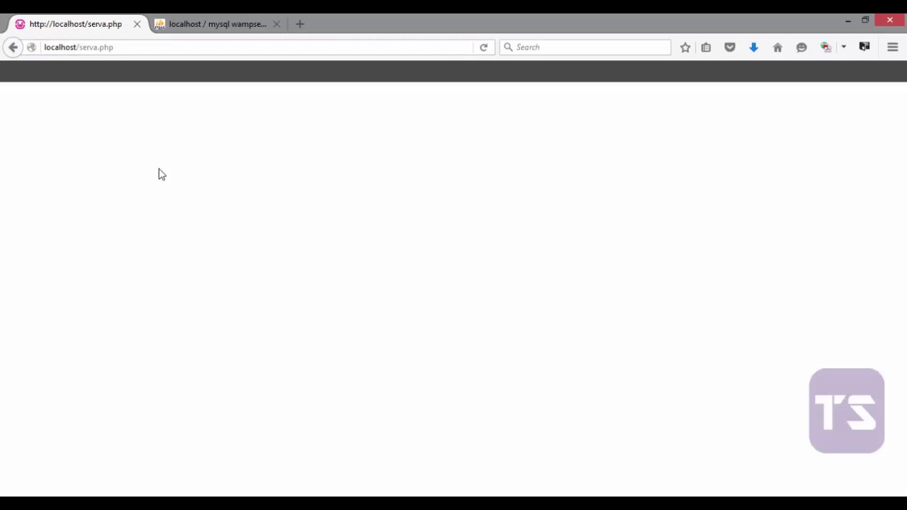Coderisland's tweet card. Connecting to server database using PHP - Lecture 74 (PHP Tutorial)