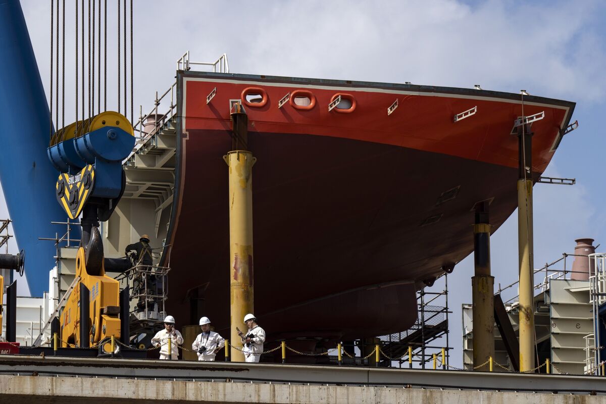 business's tweet card. A group of labor unions led by the United Steelworkers slammed the Trump administration for suspending port fees on Chinese ships that workers argued would bring about a revival in the once-dominant...