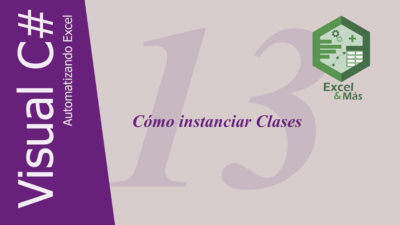 ottojgonzalez's tweet card. Visual C# | Cómo instanciar Clases | Automatizando Excel