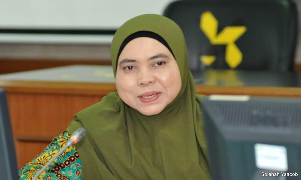 malaysiakini's tweet card. Solehah says it was the result of extensive studies.