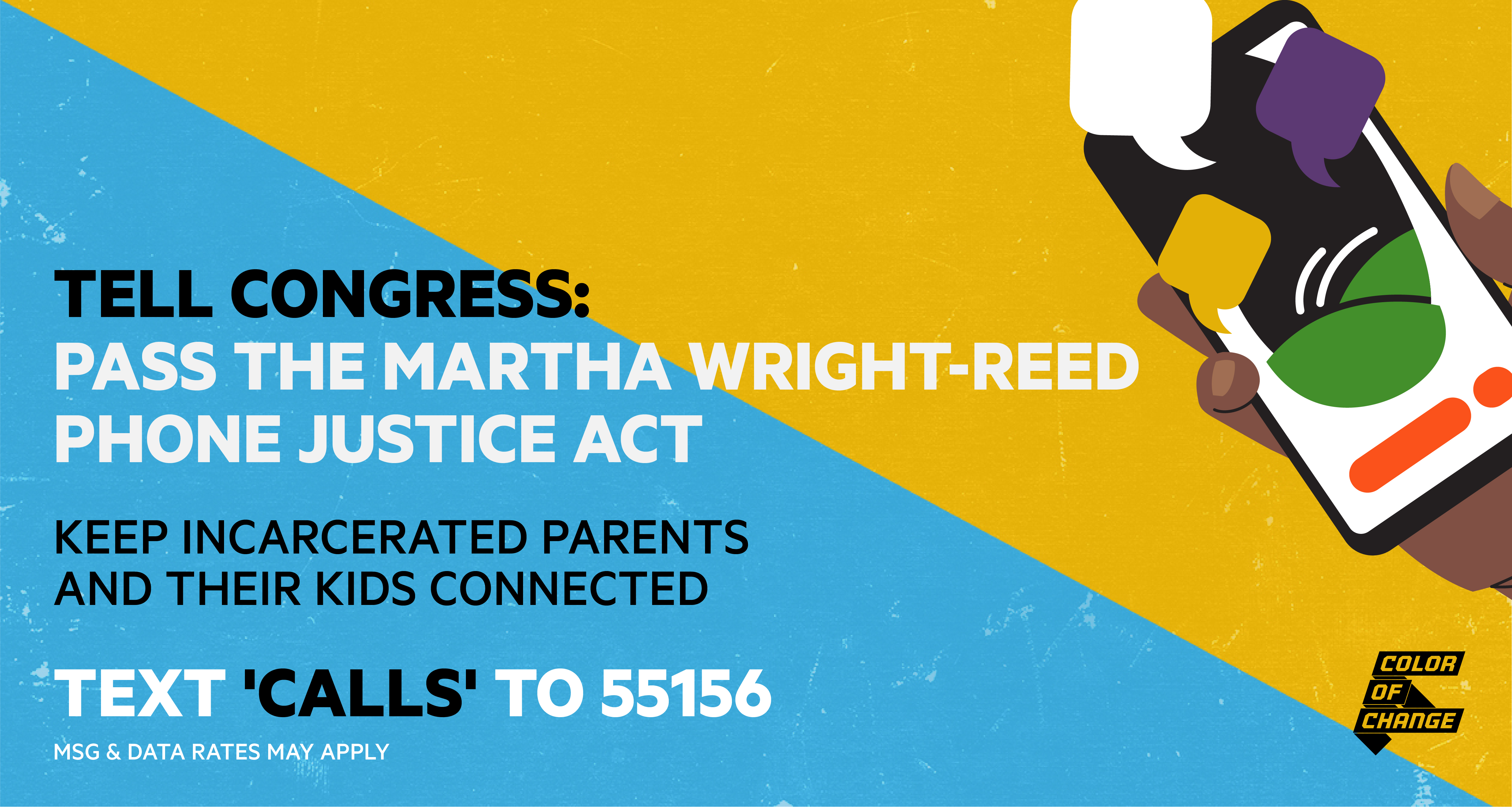 mscwebservices's tweet card. Tell Congress: Pass the Martha Wright-Reed Act and Keep Families Connected!