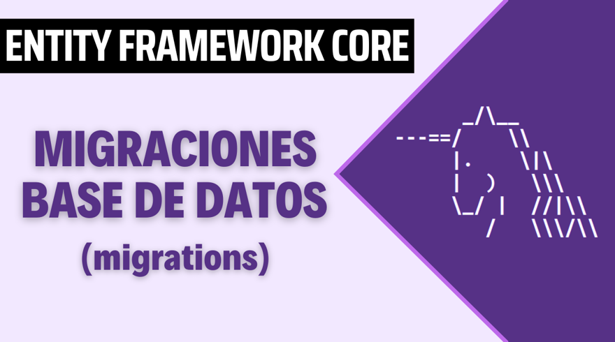 NetMentorTW's tweet card. https://www.netmentor.es/En este post vamos a ver cómo trabajar con migraciones dentro de Entity Framework Core