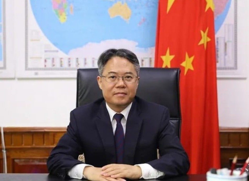 CPEC_Official's tweet card. Chinese Ambassador reaffirms ‘Ironclad’ China-Pakistan friendship at mid-autumn festival in Peshawar