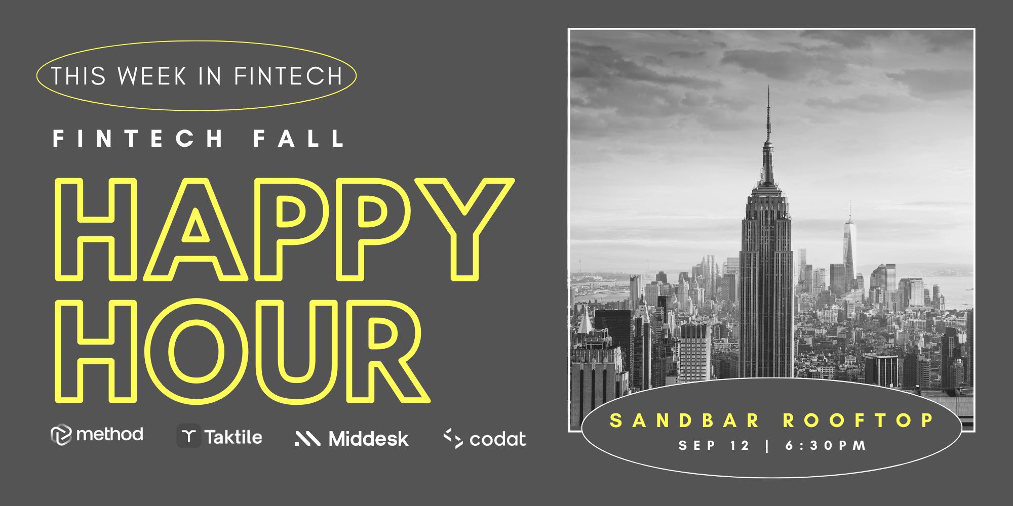 NikMilanovic's tweet card. This event is currently sold out - you will be able to buy a ticket at the door starting at 7pm! Who: Our NY Fintech Founders, Operators, & Investors…