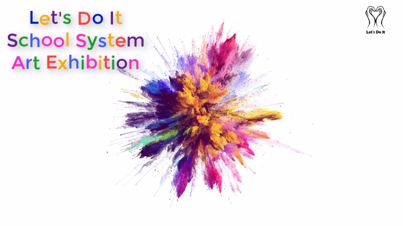 MharAnsari's tweet card. Let's Do It School System Annual Art Exhibition 2018