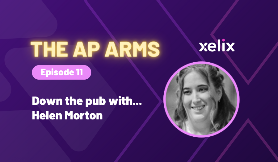 Xelix_AI's tweet card. Helen Morton shares her top three tips for building a strong business case for new Accounts Payable technology.