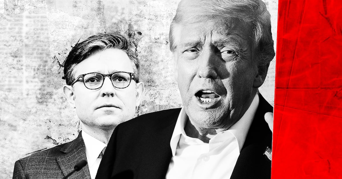 thedailybeast's tweet card. The president reportedly views the highest office in the House as little more than a puppet for his whims.