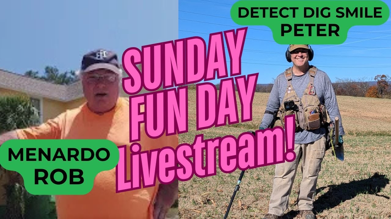 DetectDigSmile's tweet card. SUNDAY FUN DAY Livestream w/ MENARDO Rob & SPECIAL Guest Host! HOME...
