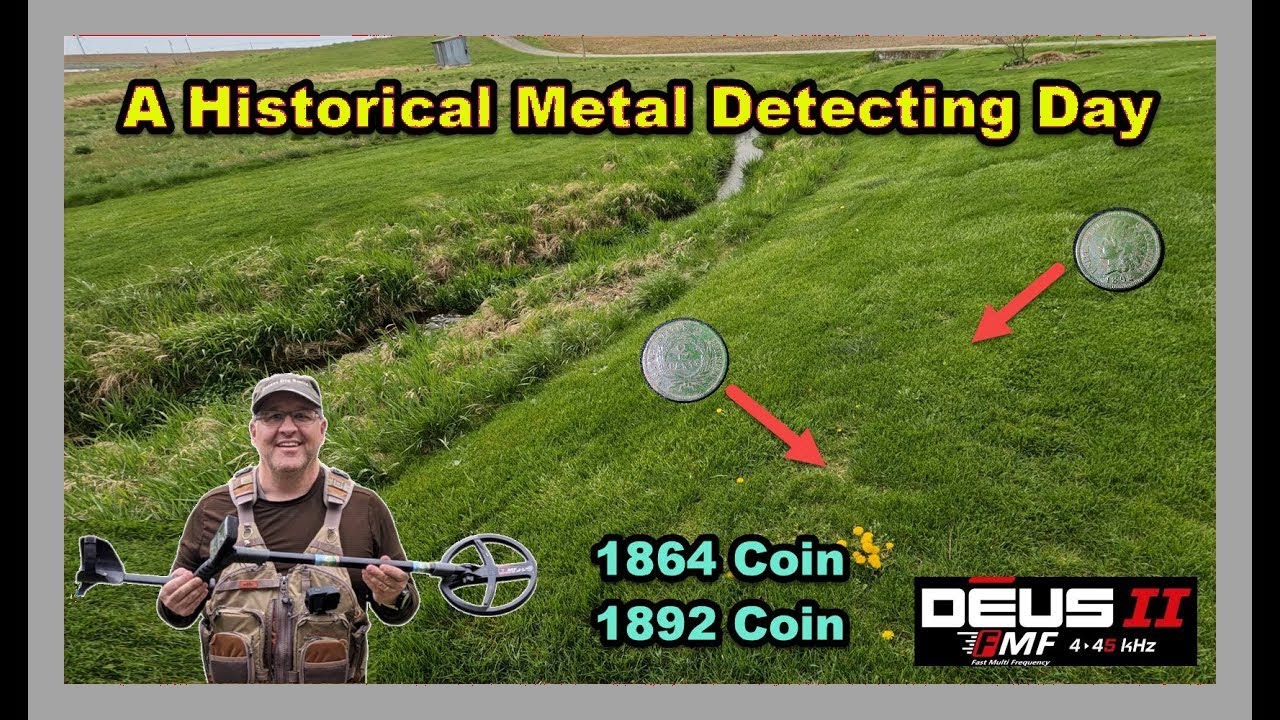 DetectDigSmile's tweet card. A Historical METAL DETECTING DAY with my XP DEUS 2