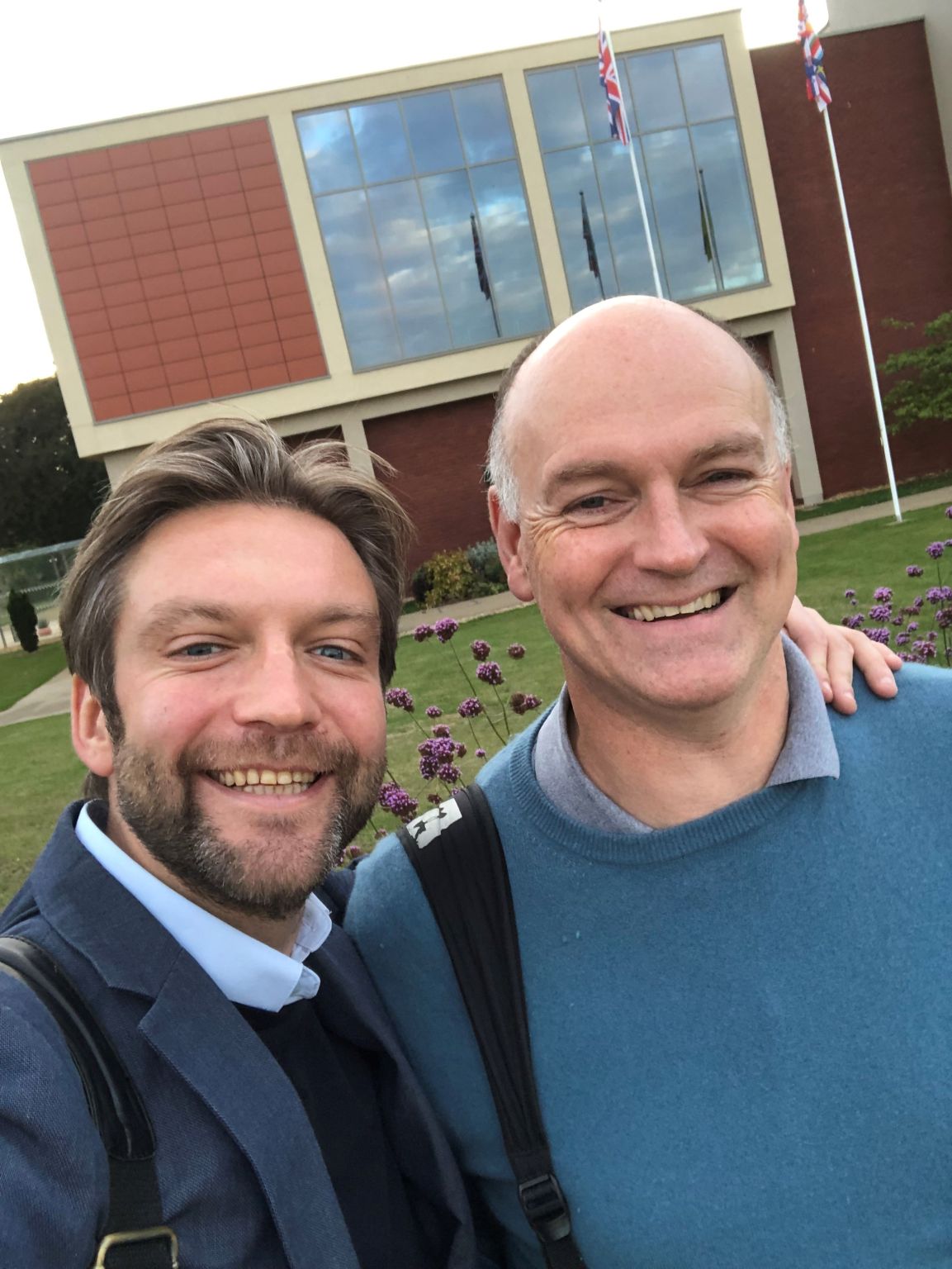 zhurauski's tweet card. A first on-site visit to BenevolentAI with Sir. Donald Ogg at Babraham Research Campus in Cambridge! Thank you for your time and hospitality, Gareth Williams and Amy Ward. It has been a real pleasure...