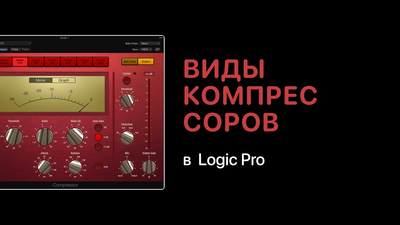 LogicProHelpRU's tweet card. Виды компрессоров в Logic Pro [Logic Pro Help]