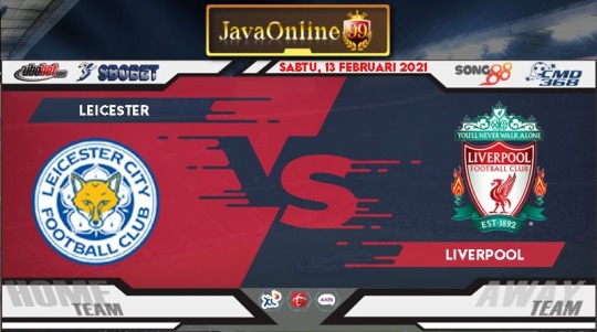 javaonline88's tweet card. 💬 0  🔁 0  ❤️ 0 · PREDIKSI BOLA LEICESTER VS LIVERPOOL SABTU, 13 FEBRUARI 2021 · PREDIKSI BOLA LEICESTER VS LIVERPOOL SABTU, 13 FEBRUARI 2021