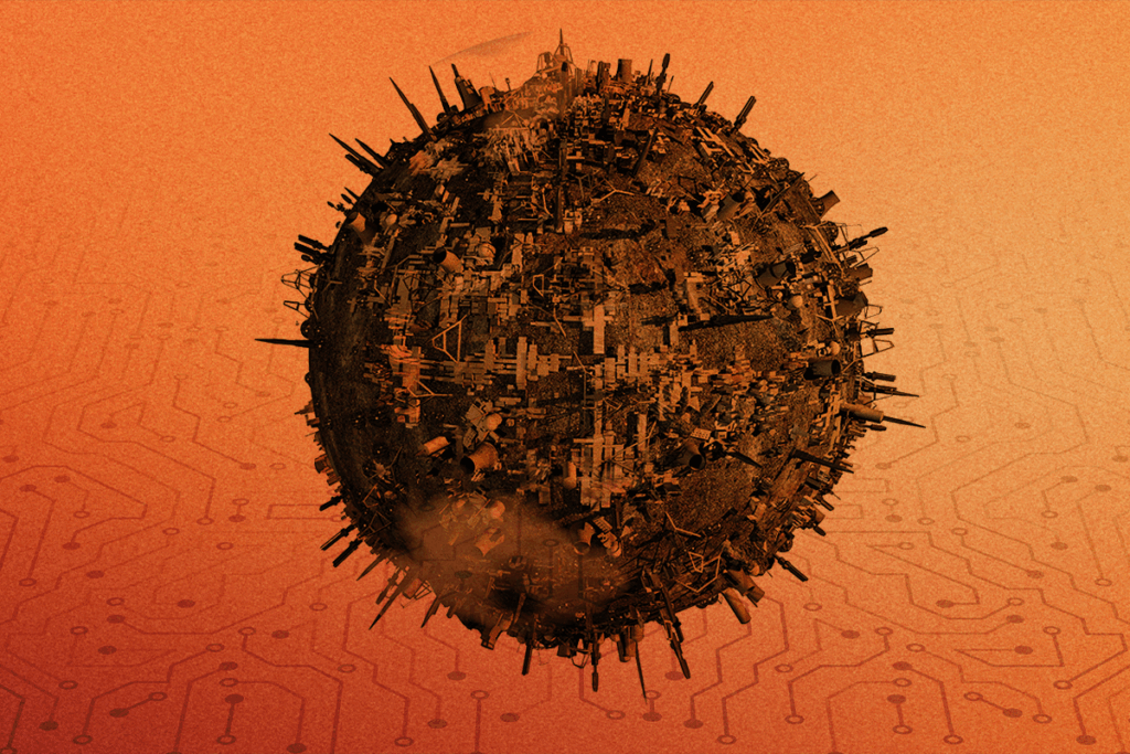 peakaustria's tweet card. As the demands of AI grow, each generation of microchips requires more energy, minerals and water to produce, driving a ruinous cycle.