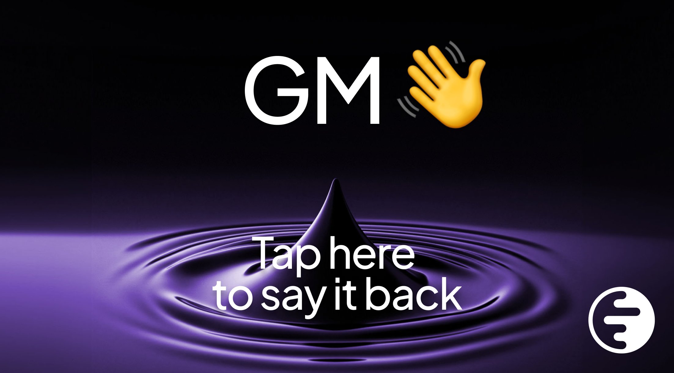 qizhueth's tweet card. Check in daily, collect GM streaks, and connect with the community! Send and receive GMs to climb the leaderboard. Don't break your streak - tap to GM now!