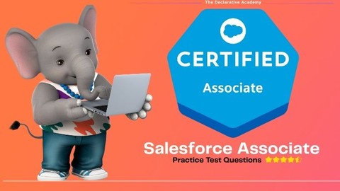 subhamchand04's tweet card. Salesforce Certified Associate Exam Practice + Deep-Dive Learning: Salesforce Ecosystem fundamentals, CRM platform