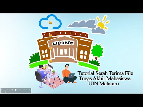 Perpusuinma's tweet card. Serah Terima File Skripsi