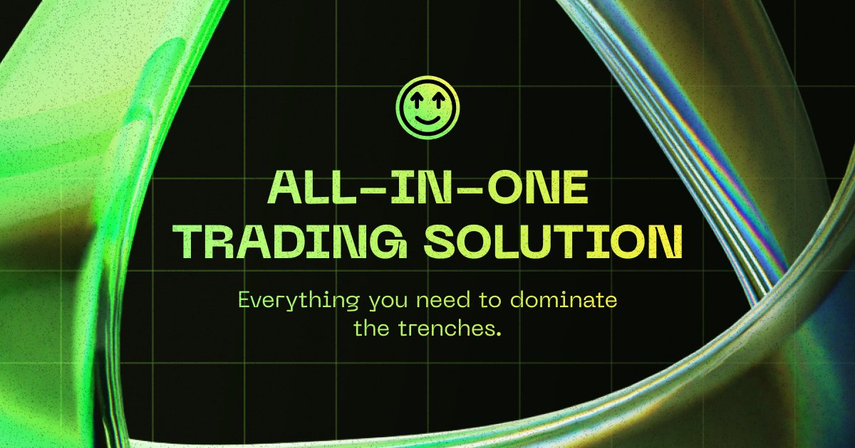 maxbidtrending's tweet card. All-in-one trading solution. Trade low/mid caps with leverage. Lowest fees, highest referral rewards.