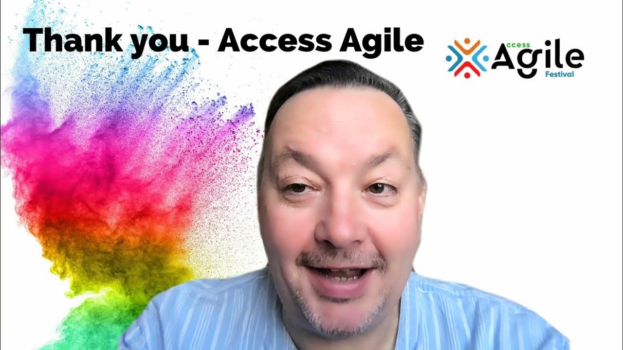 HeartOfScott's tweet card. Thanks for Access Agile - Scott from Scotland calls out what he liked...